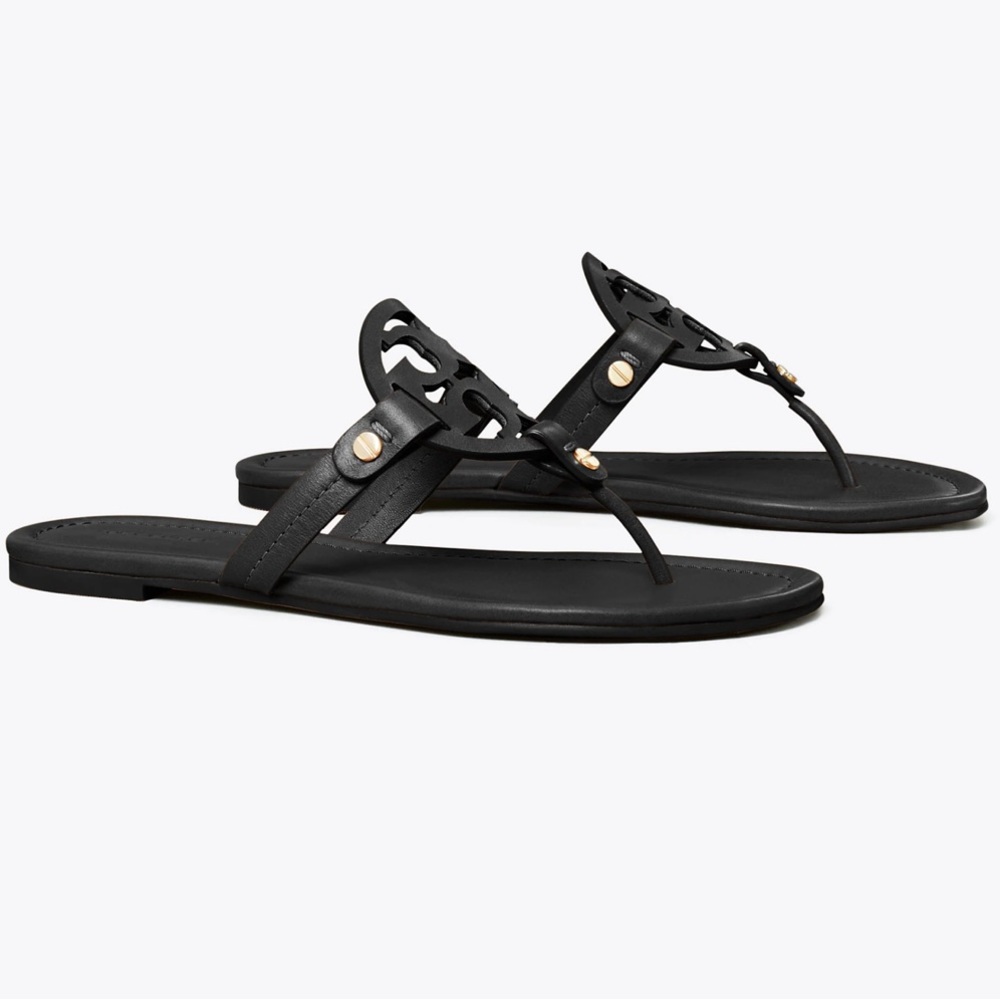 Tory Burch Women’s Miller Sandal | Black | Size 9